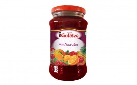 Goldiee Mix Fruit Jam   Glass Jar  500 grams
